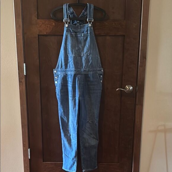 GAP for Good "Slouchy" Denim Overalls - M - Picture 1 of 9